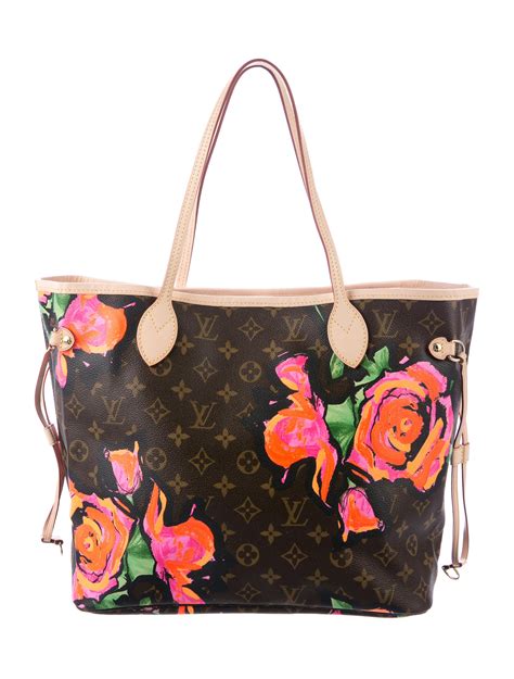 louis vuitton flower tote mm|louis vuitton neverfull mm.